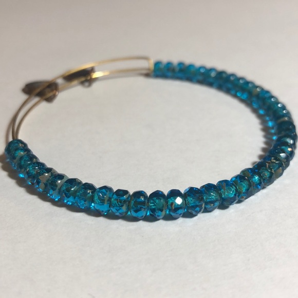 Alex and Ani Jewelry - DISCONTINUED💥Teal Luminary Bead